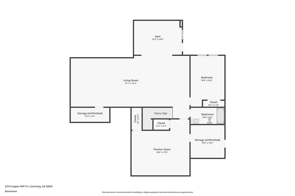6 bedroom, 5 bathroom, 5,255 sq ft single family residence for sale at 2315 Copper Mill Trail, Cumming, GA 30041 — photo 6