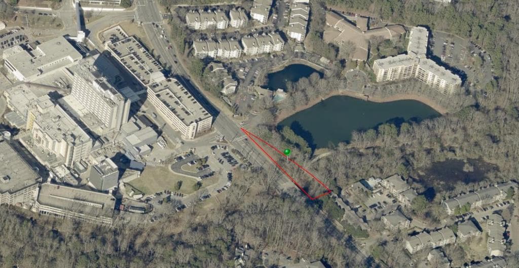 unimproved land for sale at 1623 Clairmont Road, Decatur, GA 30033 — photo 2