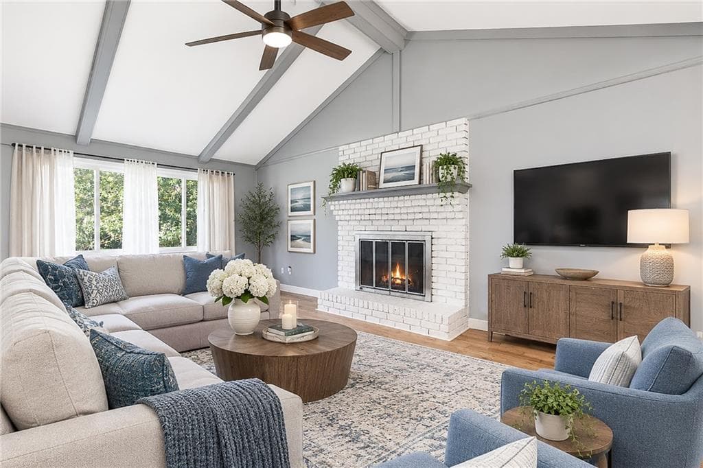 3 bedroom, 2 bathroom, 1,576 sq ft single family residence for sale at 4034 Weeks Drive, Kennesaw, GA 30144 — photo 3