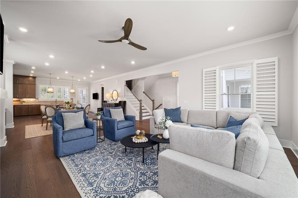 4 bedroom, 4 bathroom, 2,974 sq ft single family residence for rent at 230 Anglin Walk, Alpharetta, GA 30009 for $8,000 a month — photo 6
