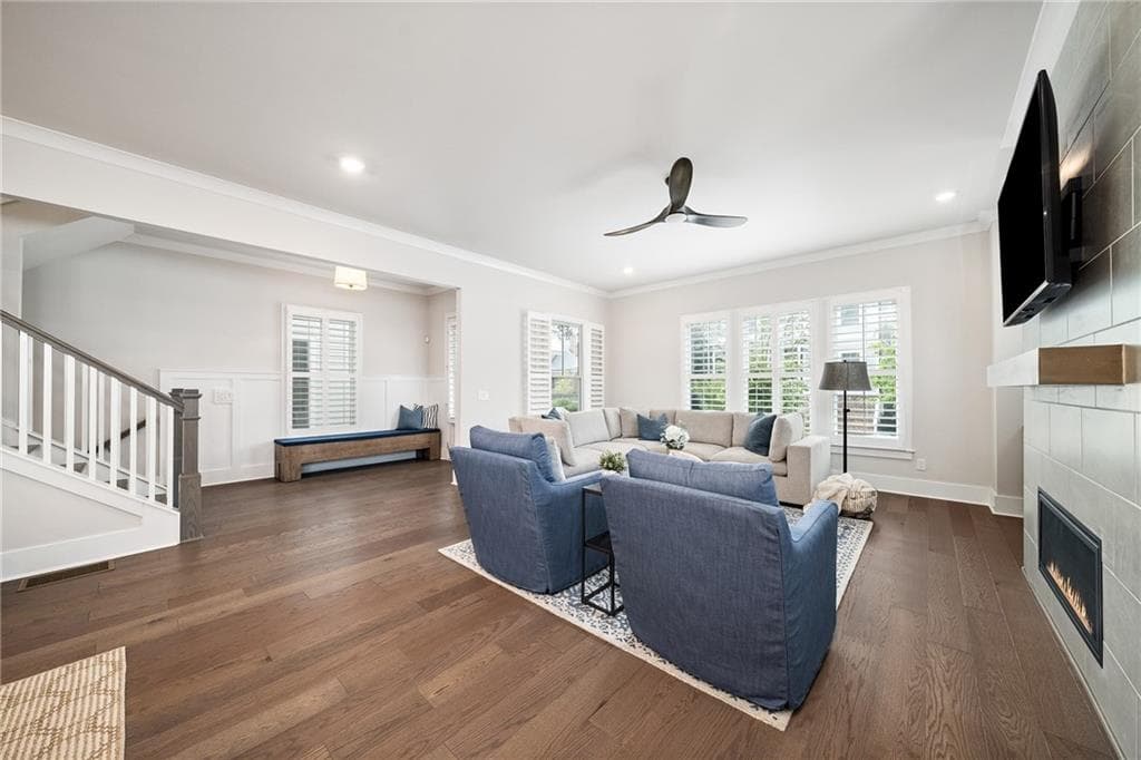 4 bedroom, 4 bathroom, 2,974 sq ft single family residence for rent at 230 Anglin Walk, Alpharetta, GA 30009 for $8,000 a month — photo 8