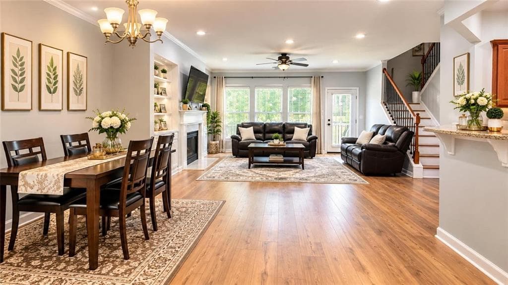 3 bedroom, 3 bathroom, 1,873 sq ft townhouse for sale at 6110 Shiloh Woods Drive, Cumming, GA 30040 — photo 3