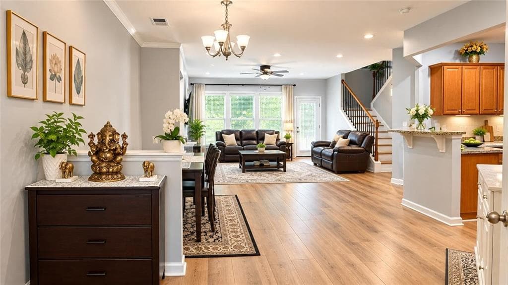 3 bedroom, 3 bathroom, 1,873 sq ft townhouse for sale at 6110 Shiloh Woods Drive, Cumming, GA 30040 — photo 2