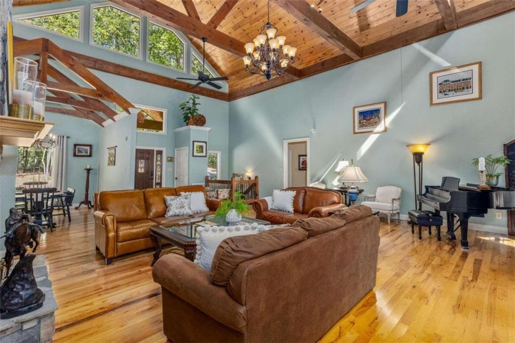 5 bedroom, 3 bathroom, 3,900 sq ft single family residence for sale at 200 Plantation Lane, Blue Ridge, GA 30513 — photo 2