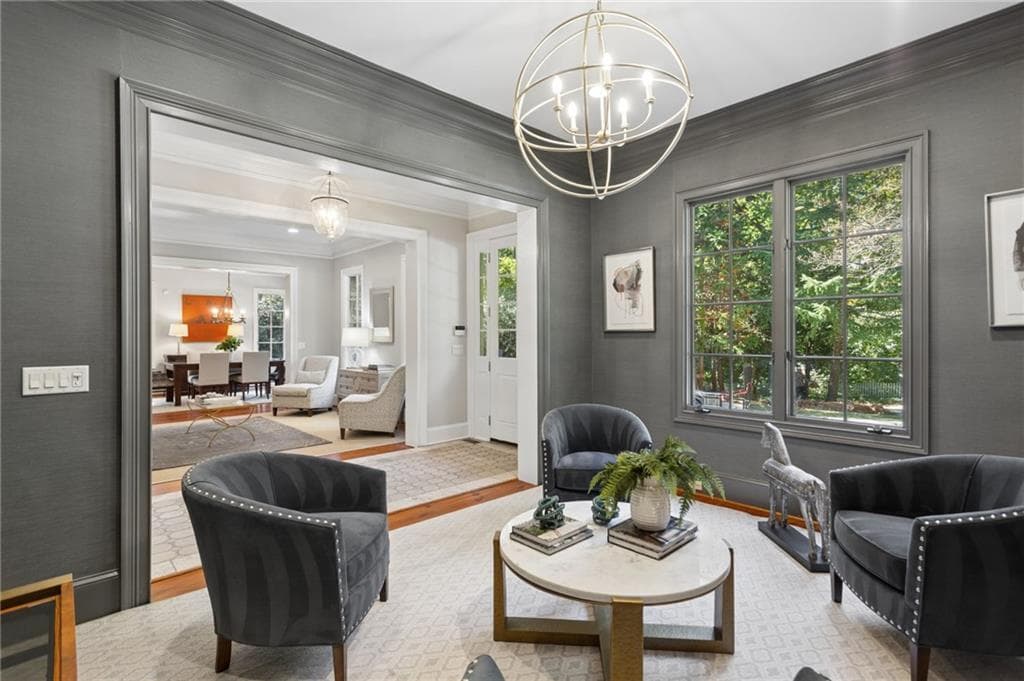 6 bedroom, 7 bathroom, 5,962 sq ft single family residence for sale at 4065 Beechwood Drive, Atlanta, GA 30327 — photo 8