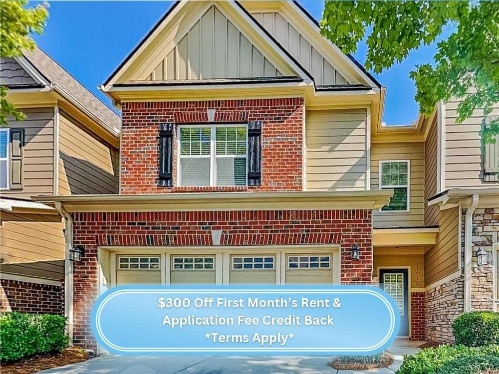 3 bedroom, 3 bathroom, 1,740 sq ft townhouse for rent at 1610 Marsanne Terrace 25, Kennesaw, GA 30152 for $2,500 a month — photo 1 of 17