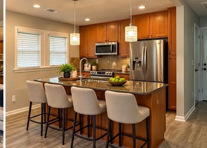 3 bedroom, 2 bathroom, 1,000 sq ft duplex for rent at 2191 Martin Luther KIng Drive 1, Atlanta, GA 30310 for $1,975 a month — photo 3