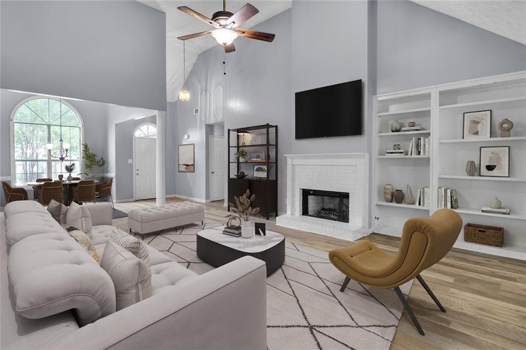 3 bedroom, 2 bathroom, 1,840 sq ft single family residence for sale at 401 Crosshaven Way, Mcdonough, GA 30253 — photo 2