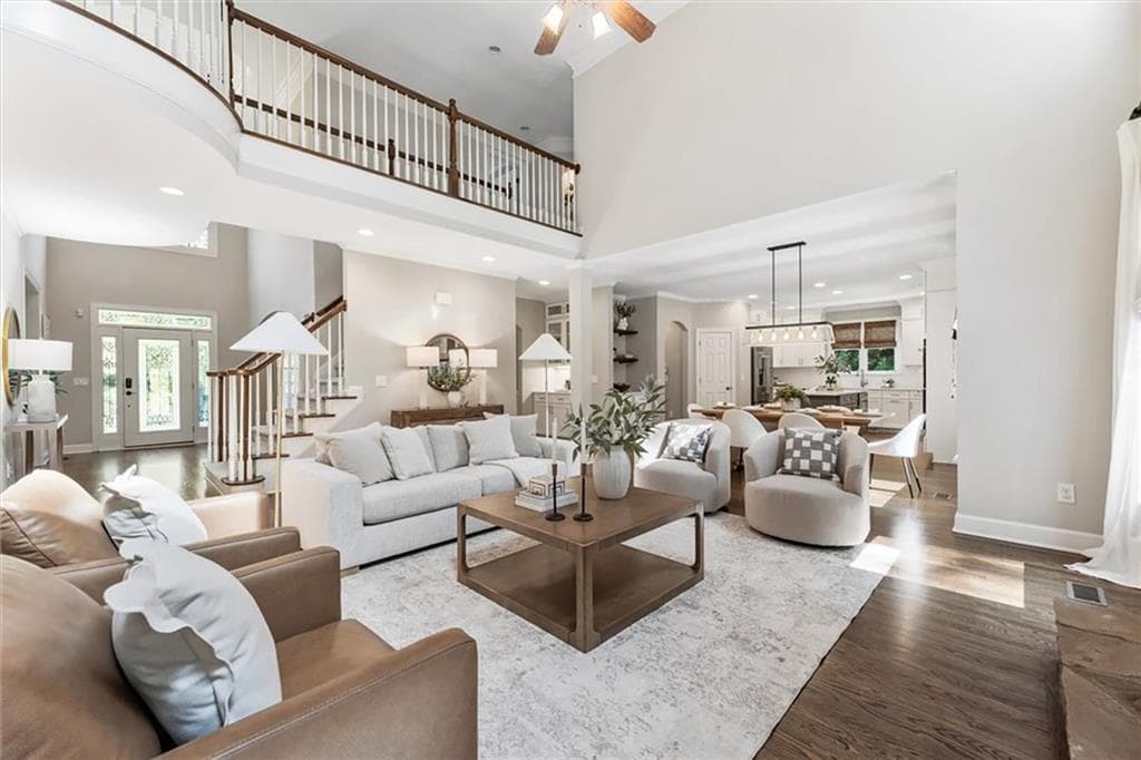 6 bedroom, 5 bathroom, 4,949 sq ft single family residence for sale at 125 Oakhurst Leaf Drive, Alpharetta, GA 30004 — photo 10
