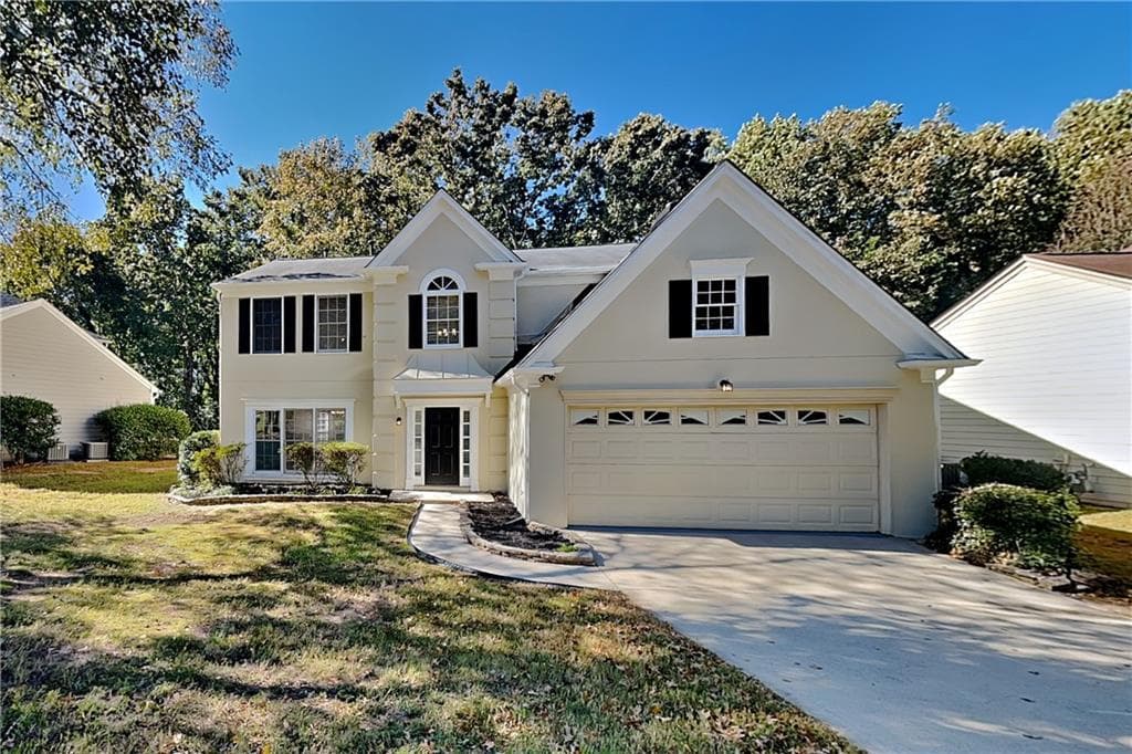 4 bedroom, 3 bathroom, 2,512 sq ft single family residence for rent at 4825 Tanners Spring Drive, Johns Creek, GA 30022 for $3,075 a month — photo 1 of 22