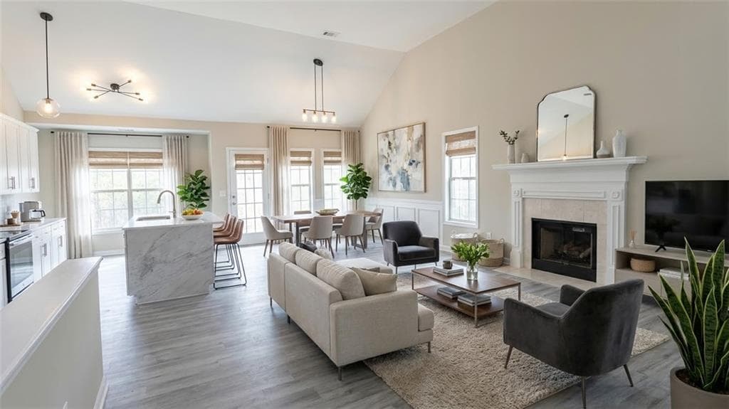 4 bedroom, 3 bathroom, 2,021 sq ft single family residence for sale at 3908 Mcguire Way, Kennesaw, GA 30144 — photo 2