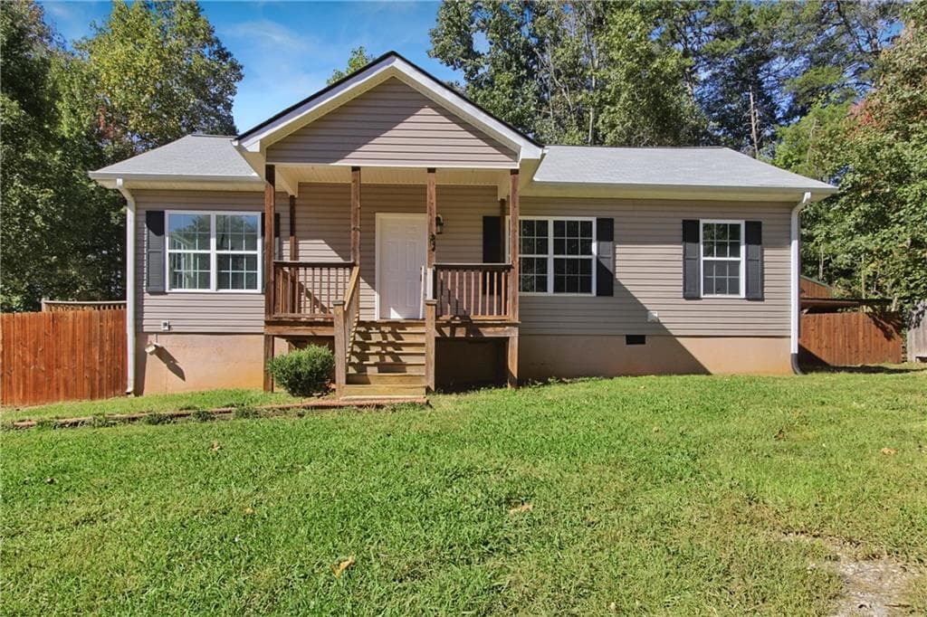 3 bedroom, 2 bathroom, 1,100 sq ft single family residence for sale at 87 Dogwood Lane, Cleveland, GA 30528