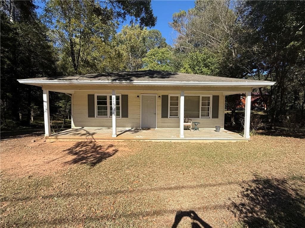 3 bedroom, 1 bathroom, 1,200 sq ft single family residence for sale at 2497 Brick Mill Road, Canton, GA 30115