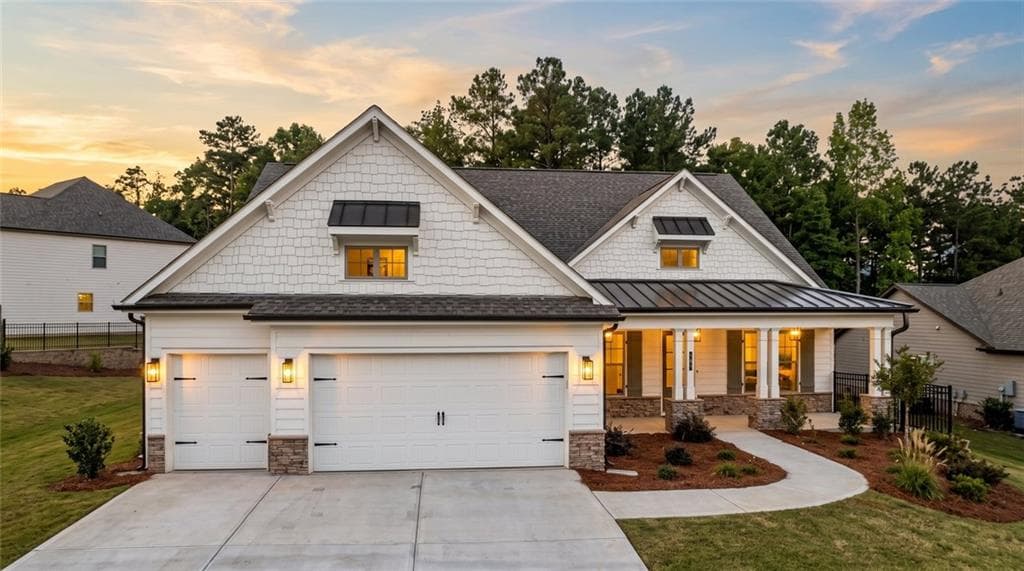 2 bedroom, 3 bathroom, 2,655 sq ft single family residence for sale at 608 Brooke View Lane, Canton, GA 30115