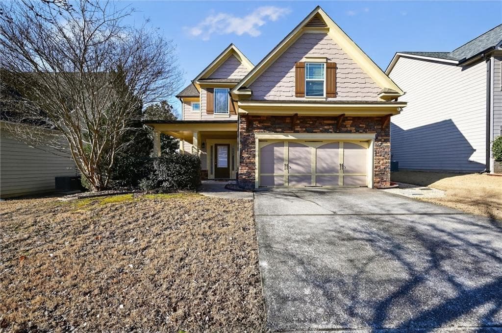 4 bedroom, 3 bathroom, 2,186 sq ft single family residence for rent at 4102 Creekrun Circle, Buford, GA 30519 for $2,640 a month — photo 1 of 14