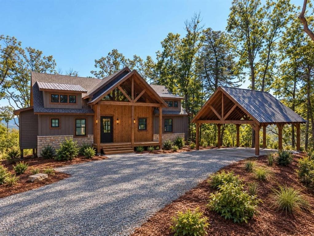 4 bedroom, 4 bathroom, 3,400 sq ft single family residence for sale at LOT 23 Cherokee Circle, Ellijay, GA 30536