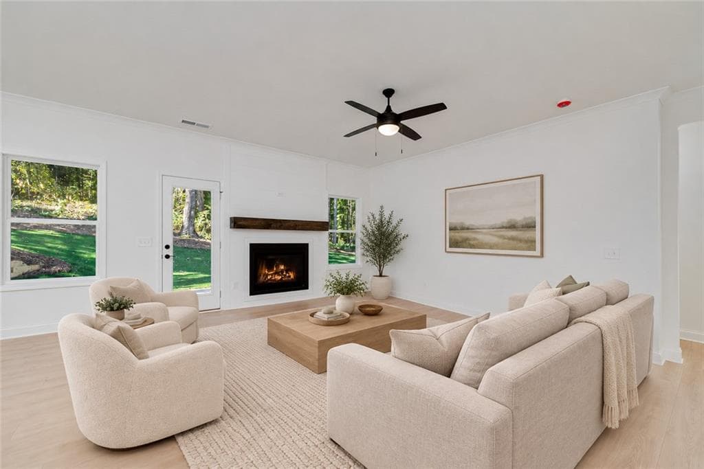 4 bedroom, 4 bathroom, 2,024 sq ft single family residence for sale at 3400 Coles Creek Drive, Buford, GA 30519 — photo 6