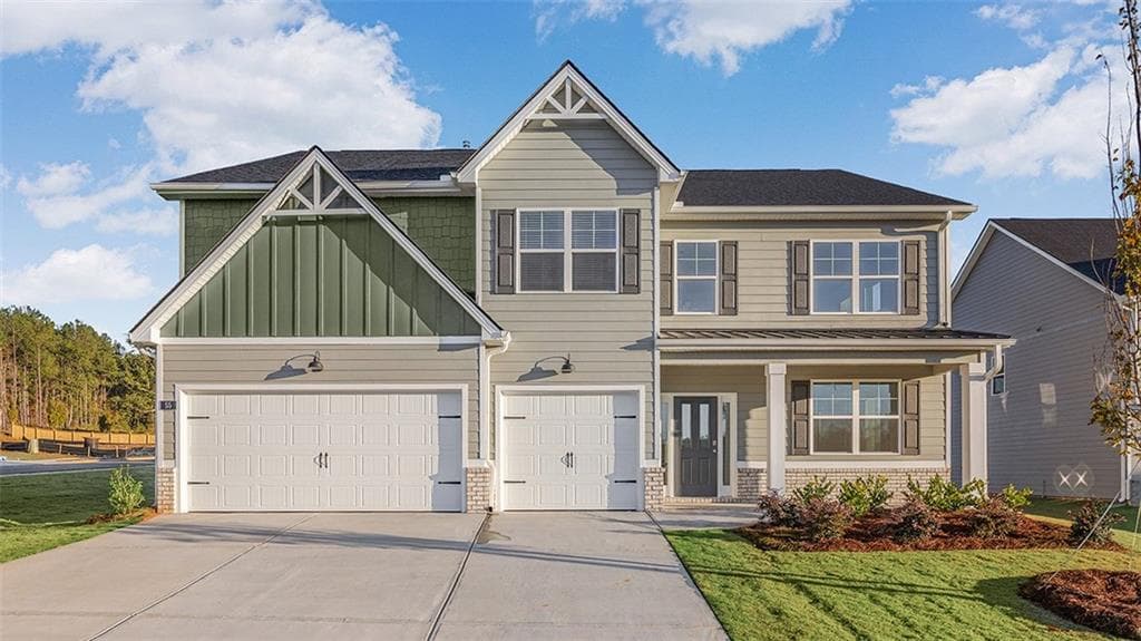 5 bedroom, 4 bathroom, 3,664 sq ft single family residence for sale at 55 Blufton Court, Senoia, GA 30276