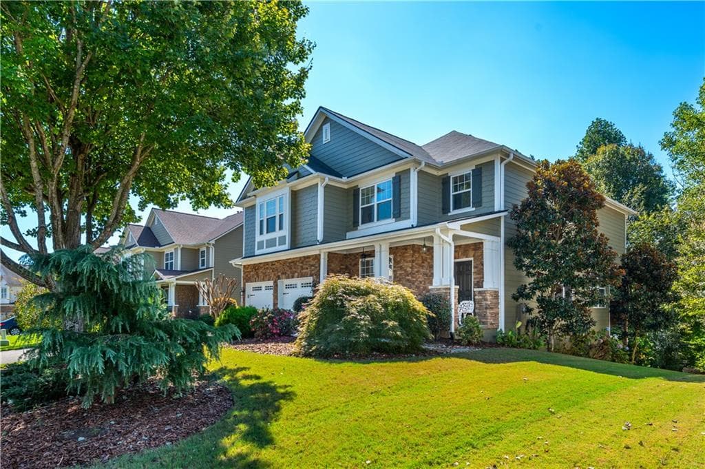 4 bedroom, 5 bathroom, 4,036 sq ft single family residence for sale at 224 Hampton Station Boulevard, Canton, GA 30115 — photo 2