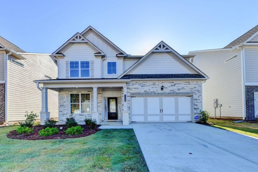 5 bedroom, 3 bathroom, 2,551 sq ft single family residence for rent at 7236 Millbrae Walk, Flowery Branch, GA 30542 for $2,400 a month — photo 1 of 39
