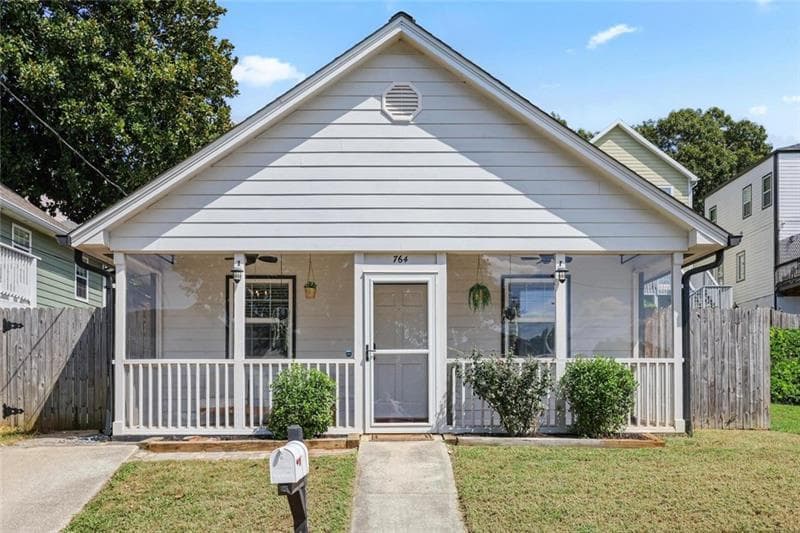 2 bedroom, 2 bathroom single family residence for sale at 764 Grant Terrace, Atlanta, GA 30315