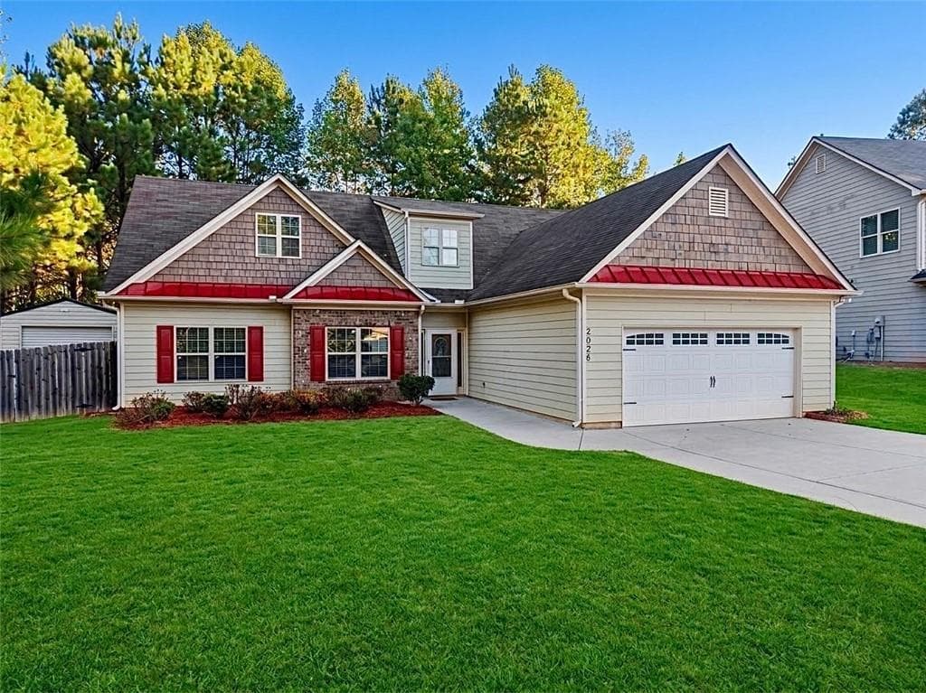 4 bedroom, 3 bathroom, 2,812 sq ft single family residence for sale at 1109 Sandy Bank Court, Auburn, GA 30011
