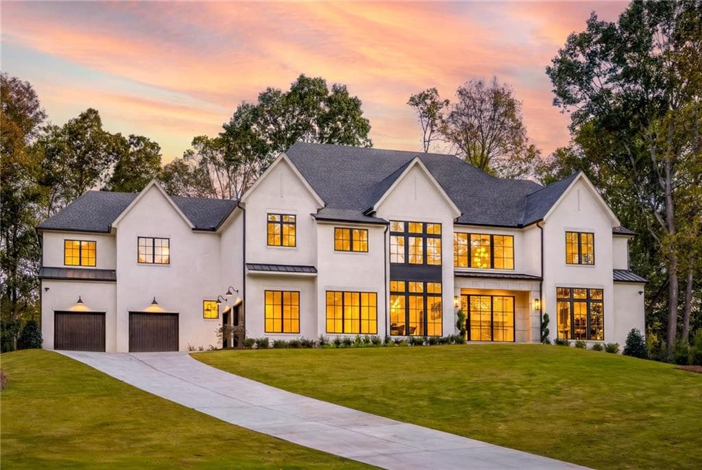 6 bedroom, 12 bathroom, 11,420 sq ft single family residence for sale at 4671 E Conway Drive, Atlanta, GA 30327