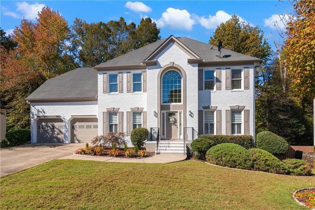 5 bedroom, 4 bathroom, 4,573 sq ft single family residence for sale at 1455 Richards Circle, Alpharetta, GA 30009