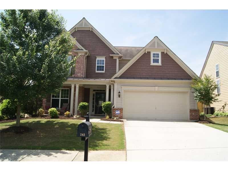 5 bedroom, 2,488 sq ft single family residence sold at 242 Glenwood, Canton, GA 30115