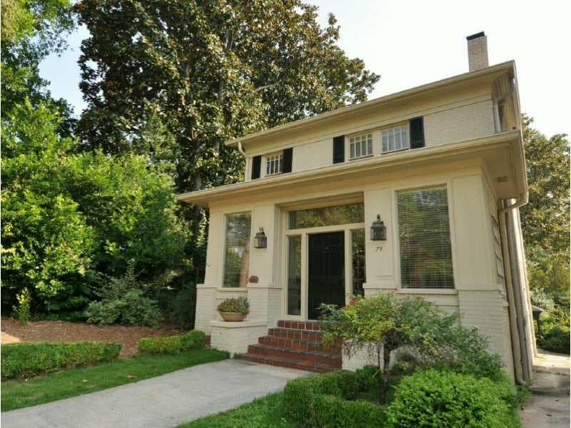 3 bedroom, 2,468 sq ft single family residence sold at 75 Inman Circle, Atlanta, GA 30309