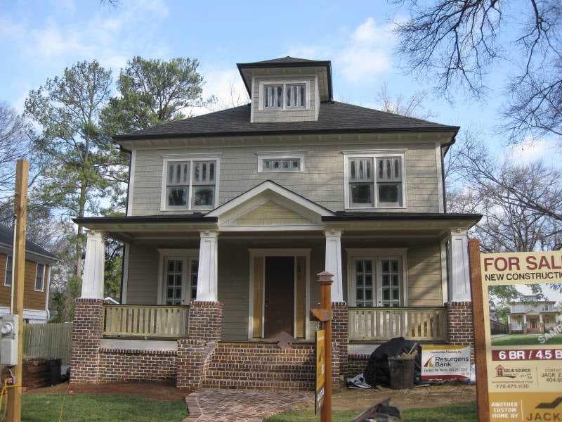 6 bedroom, 4,600 sq ft single family residence sold at 906 Amsterdam Avenue, Atlanta, GA 30306