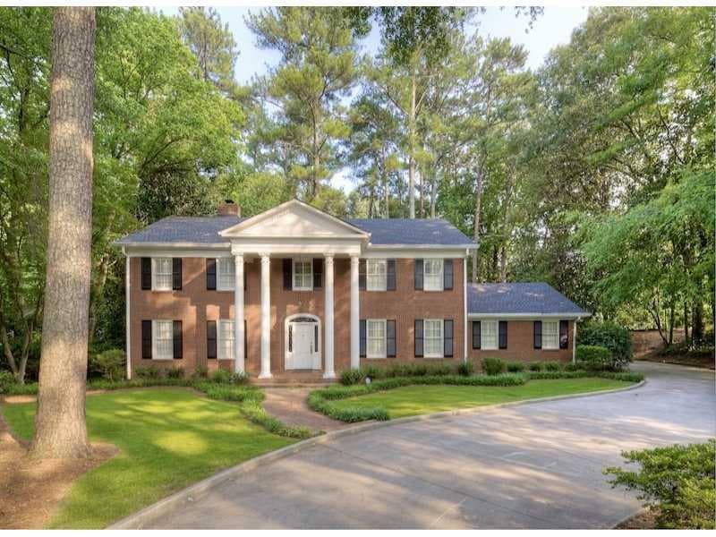 4 bedroom single family residence sold at 584 Hillside Drive, Atlanta, GA 30342
