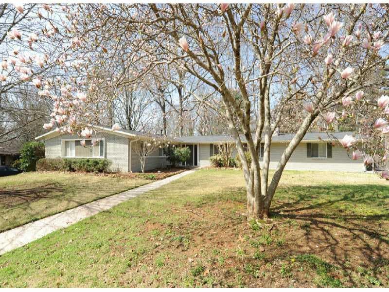 4 bedroom single family residence sold at 3696 Shadow Lane, Atlanta, GA 30319