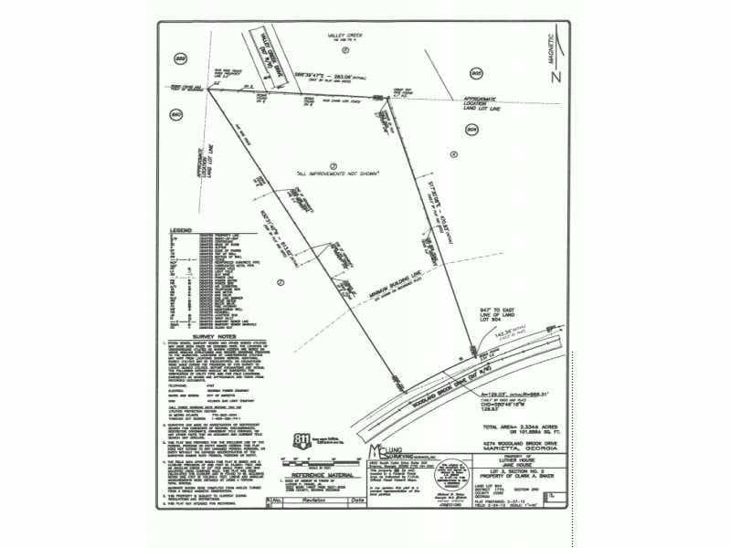 single family residence sold at 4274 Woodland Brook Drive, Atlanta, GA 30339