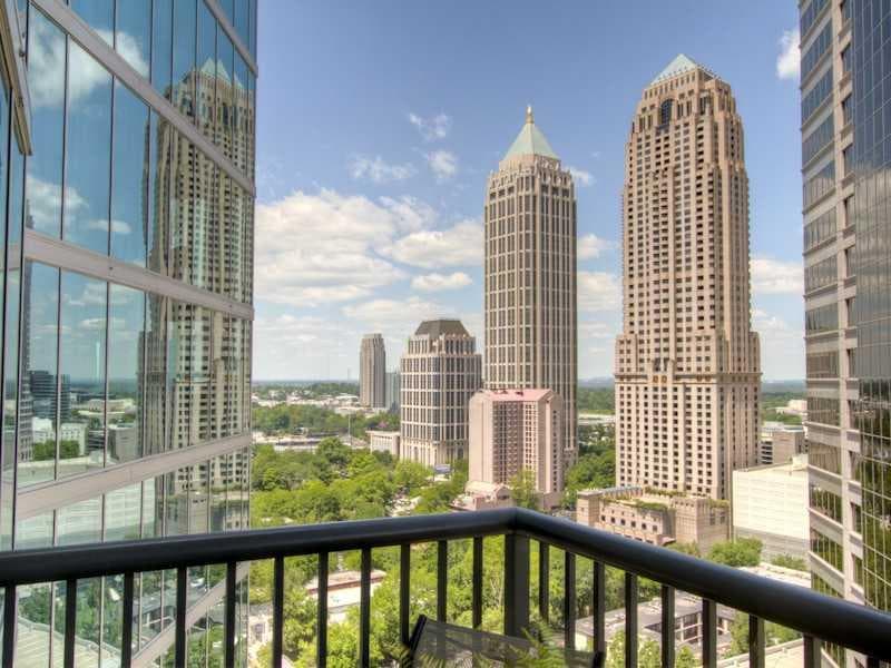 2 bedroom condominium sold at 1080 Peachtree Street 1603, Atlanta, GA 30309