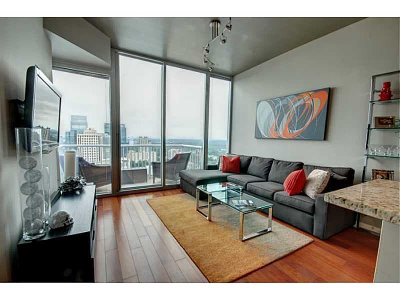 2 bedroom, 803 sq ft condominium sold at 855 Peachtree Street 3008, Atlanta, GA 30308