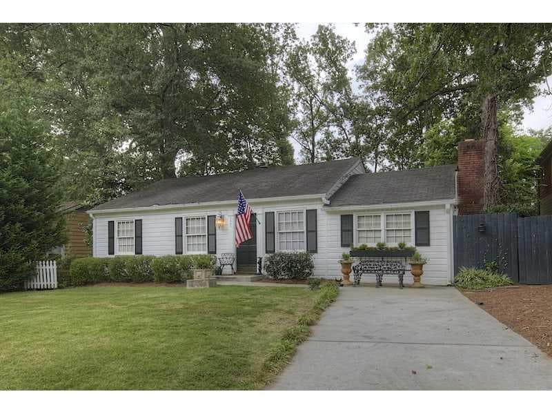 3 bedroom single family residence sold at 1441 Wilford Drive, Atlanta, GA 30319