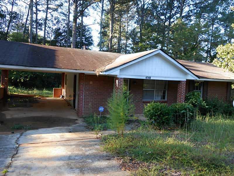 3 bedroom single family residence sold at 4748 Carson Pass, Atlanta, GA 30331