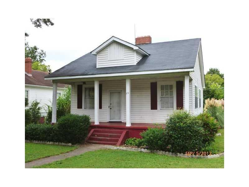 2 bedroom, 854 sq ft single family residence sold at 29 Akron Street, Cartersville, GA 30120