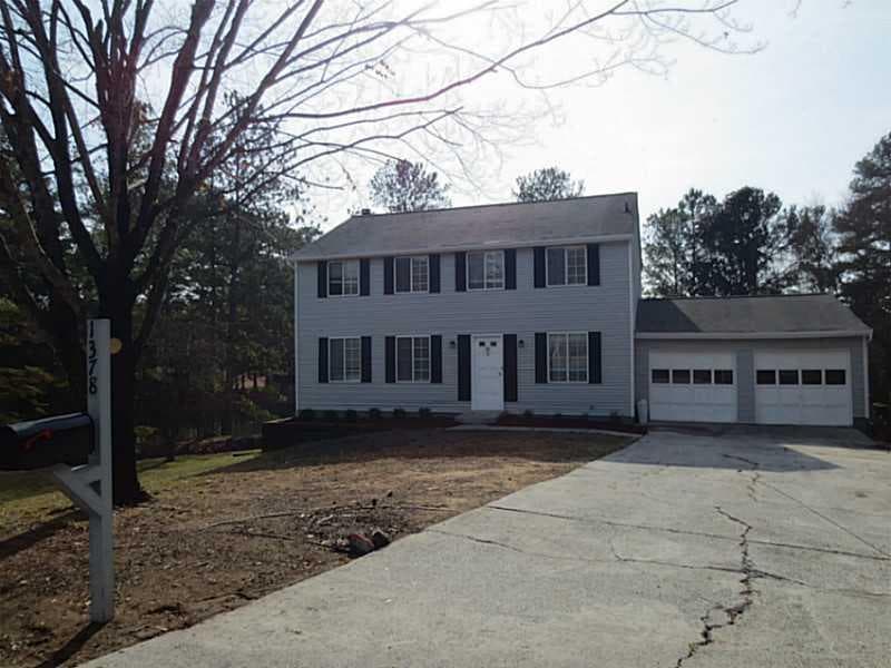 4 bedroom, 2,016 sq ft single family residence sold at 1378 E Shaw Court, Marietta, GA 30066