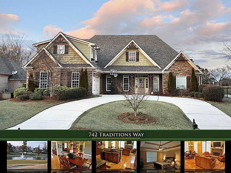 5 bedroom, 2,775 sq ft single family residence sold at 742 Brassie Falls Lane, Jefferson, GA 30549