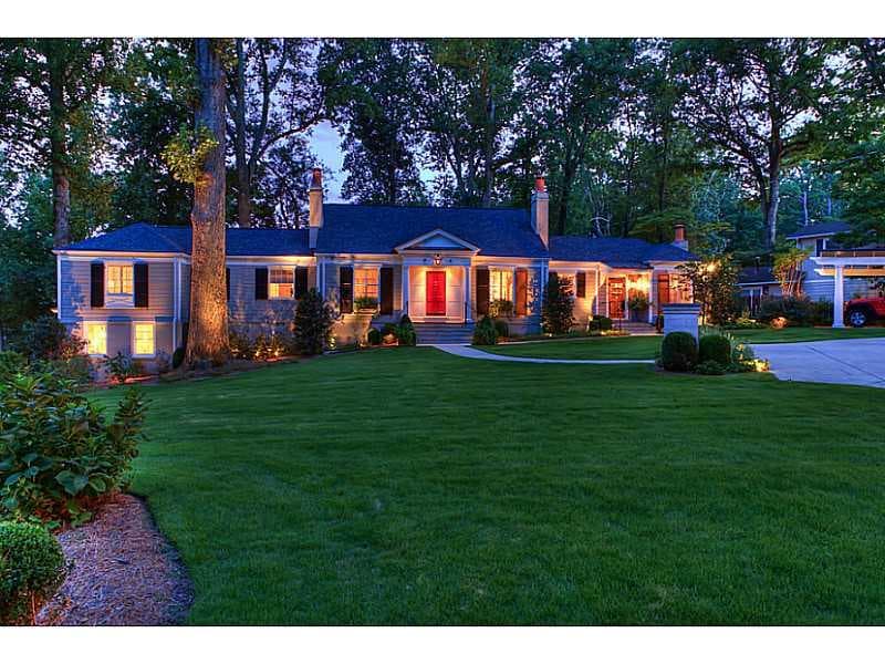 4 bedroom single family residence sold at 4498 Club Drive, Atlanta, GA 30319