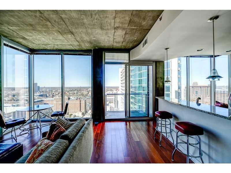 1 bedroom, 802 sq ft condominium sold at 855 Peachtree Street 2201, Atlanta, GA 30308