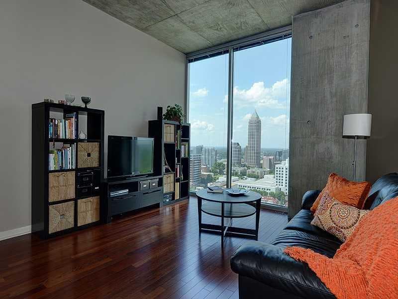 1 bedroom, 783 sq ft condominium sold at 855 Peachtree Street 2206, Atlanta, GA 30308