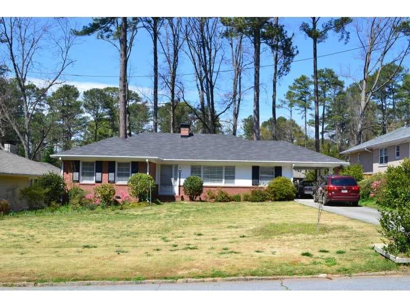 3 bedroom single family residence sold at 1154 Citadel Drive, Atlanta, GA 30324