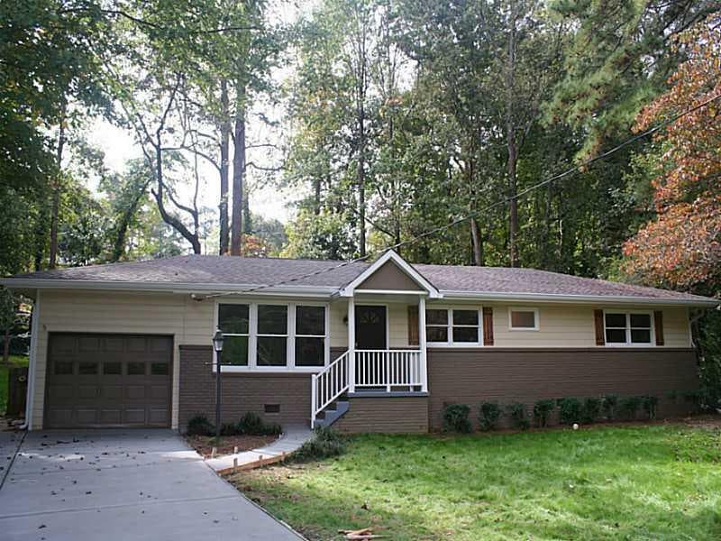 4 bedroom single family residence sold at 1340 Navajo Place, Atlanta, GA 30319