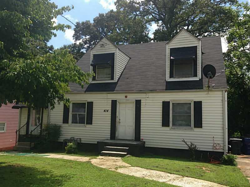 duplex sold at 414 Deckner Avenue, Atlanta, GA 30310
