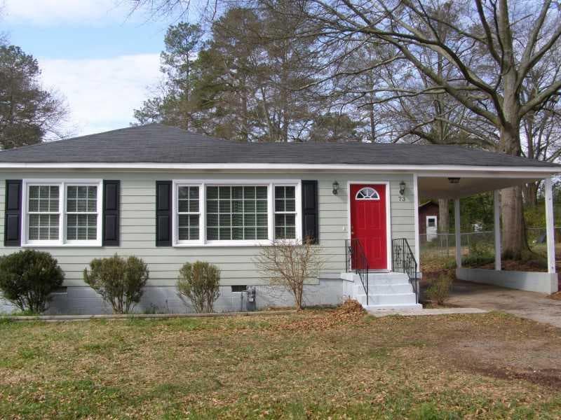 2 bedroom, 756 sq ft single family residence sold at 73 Tatum Street, Marietta, GA 30060