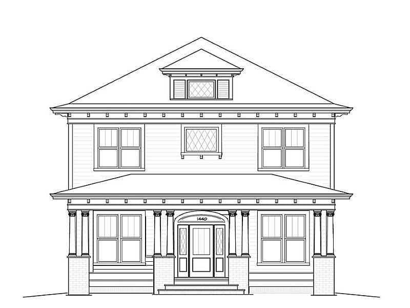 5 bedroom, 4,750 sq ft single family residence sold at 1440 Lanier Place, Atlanta, GA 30306