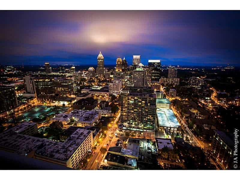 2 bedroom, 927 sq ft condominium sold at 855 Peachtree Street 3608, Atlanta, GA 30308